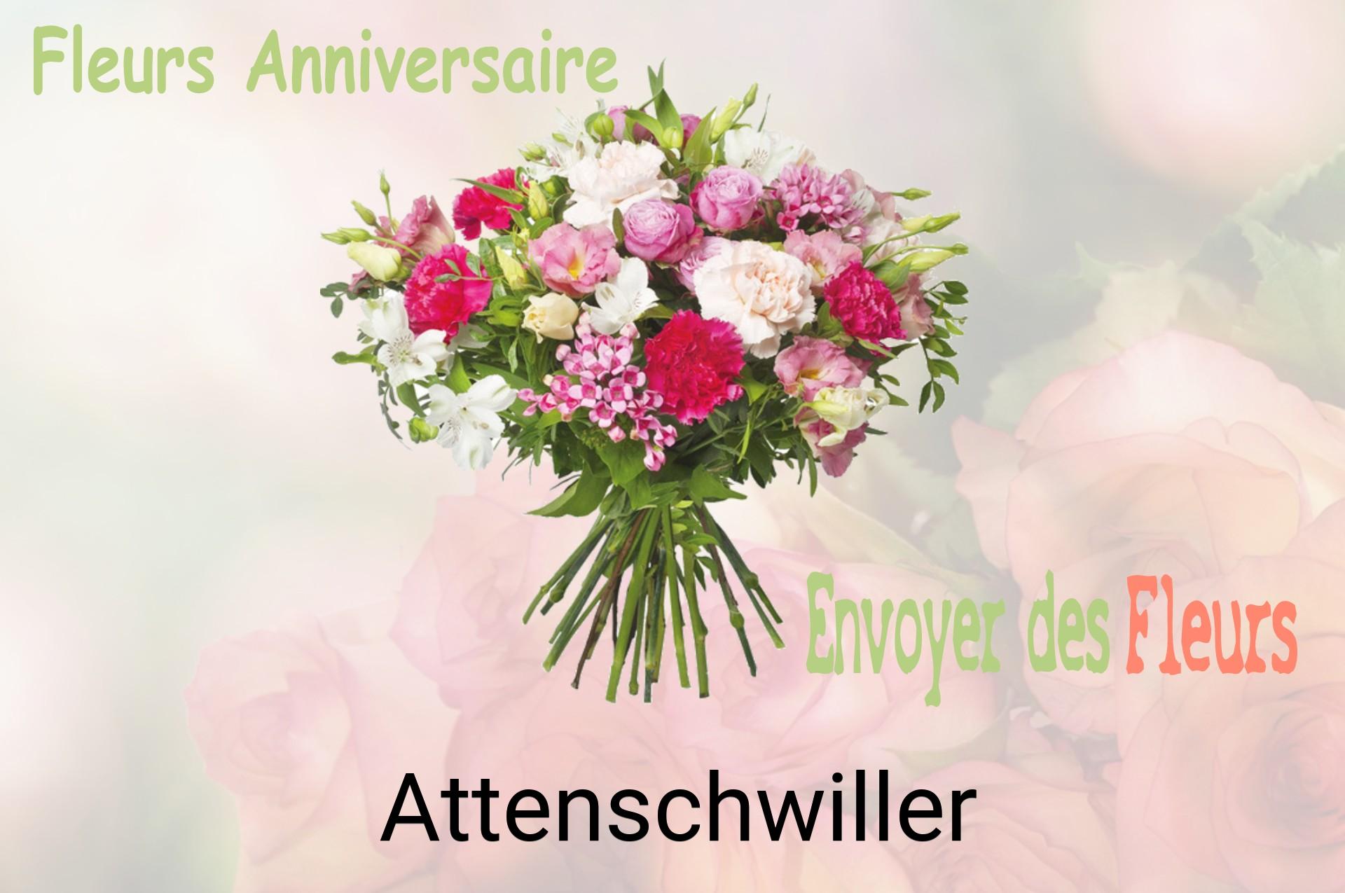 Bouquet de fleurs d’anniversaire livré à Attenschwiller
